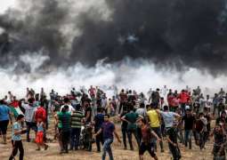 اصابة 6 فلسطينيين برصاص الاحتلال الاسرائيلي في الضفة وغزة 