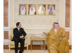            معالي وزير الخارجية يستقبل السفير المعني بمنتدى التعاون العربي الصيني بوزارة خارجية جمهورية الصين الشعبية           