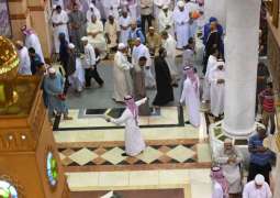 100 باب بالمسجد النبوي تشرع لزوار المسجد بشهر رمضان المبارك