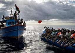 حرس السواحل الليبي يعلن انقاذ 180 مهاجرا في سواحل طرابلس