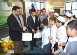 سفارة الدولة لدى كازاخستان تشرف على مشروع إفطار صائم