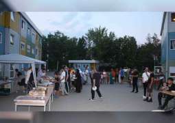 سفارة الدولة تنظم إفطارا جماعيا في مخيم للاجئين ببرلين
