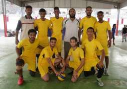 الهلال الأحمر الإماراتي يختتم دوري الشهيد محمد أختر لكرة الطائرة