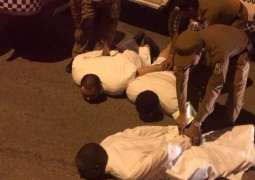 الجهات الأمنية تلقي القبض على المعتدين على رجال الأمن بنقطة فرز مروري بتقاطع طريق الملك فيصل مع طريق الملك عبدالعزيز بالمدينة المنورة