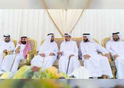 Ruler of Ajman offers condolences to family of martyr Khalifa Saif Al Khatri