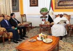 الرئيس السوداني يتسلم رساله من ملك المغرب
