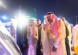 الأمير حسام بن سعود يدشّن مشروعات أمانة المنطقة بمنتزه رغدان