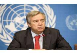            الأمين العام للامم المتحدة يطالب بحل شامل وعادل ودائم للقضية الفلسطينية          