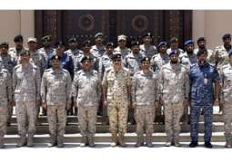            وفد من كلية القيادة والأركان للقوات المسلحة بالمملكة العربية السعودية يزور المتحف العسكري‎          