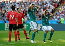  ألمانيا تودع مونديال روسيا وتأهل السويد والمكسيك إلى الدور الثاني 