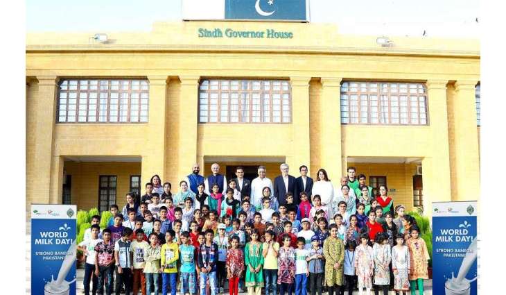 Governor Sindh Launches Strong Banega Pakistan Campaign ByEngro Foods Limited On World Milk Day