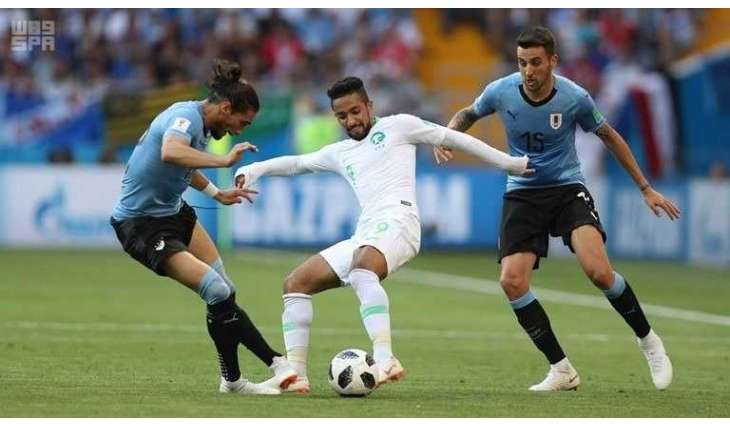 كأس العالم 2018 : منتخبنا السعودي يخسر من نظيره الأوروجواي بهدف دون رد بحضور أكثر من 42 ألف متفرج