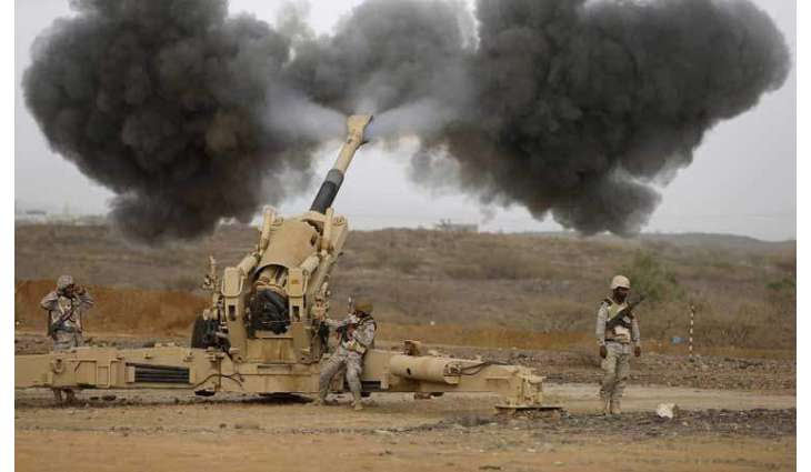 BREAKING: Arab Coalition artillery bombards Houthi militias in Hodeidah, Yemen