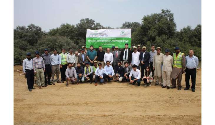 Karachi Conservation launches Million Mangrove Plantation Drive at Port Qasim Authority