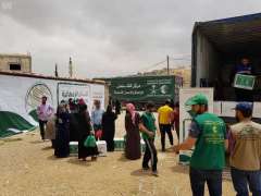 مركز الملك سلمان للإغاثة يواصل لليوم الخامس عشر توزيع وجبات إفطار الصائم على اللاجئين السوريين في لبنان