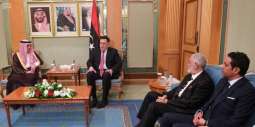وزير الخارجية يلتقي رئيس المجلس الرئاسي لحكومة الوفاق الوطني الليبية