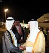 نائب رئيس دولة الإمارات يغادر جدة