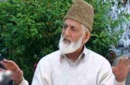 Syed Ali Gilani vows to pursue martyrs' mission at all costs