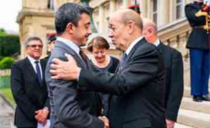            عبدالله بن زايد يبحث مع وزير الخارجية الفرنسي مستجدات الاوضاع في المنطقة           
