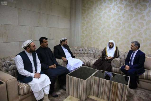 الشيخ الثبيتي يلتقي برئيس مجلس الشيوخ الأفغاني