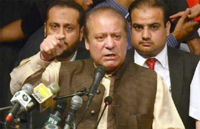 Those who commit murder, violate constitution are not reprimanded, criticizes Nawaz Sharif