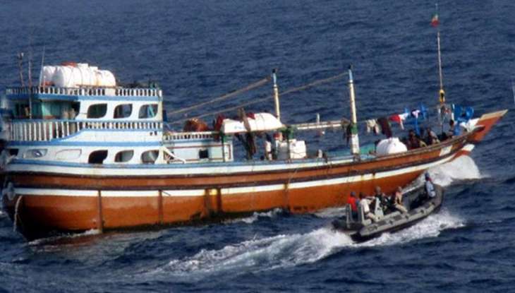 Pak navy rescued Iranian fishermen from sunken Dhow at open sea