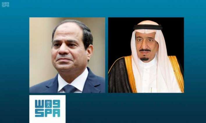 الرئيس المصري يثمن اهتمام خادم الحرمين الشريفين لعقد اجتماع لدعم الأردن