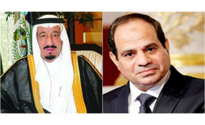            الرئيس المصري يثمن اهتمام خادم الحرمين الشريفين لعقد اجتماع لدعم الأردن          