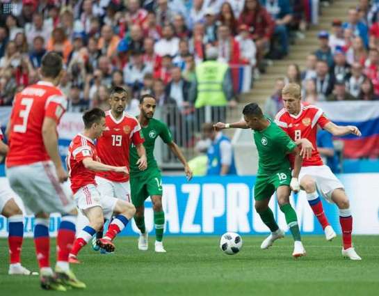 كأس العالم 2018 : المنتخب السعودي يخسر من روسيا 