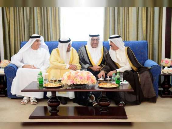 UAQ Ruler receives Eid well-wishers