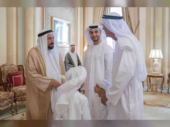 Sharjah Ruler receives more Eid al-Fitr well-wishers