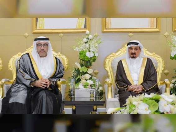 Ajman Ruler, CP receive ministers, dignitaries for Eid al-Fitr
