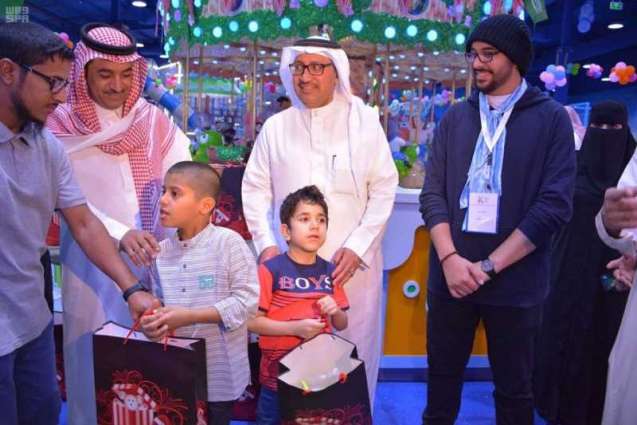 جمعية التوحد بتبوك تشارك الأطفال فرحتهم بالعيد