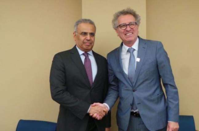 Obaid Al Tayer, Luxembourg's Minister of Finance discuss cooperation