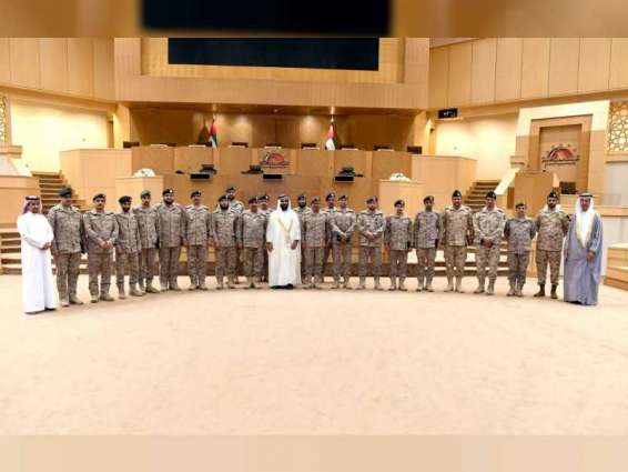 وفد كلية القيادة والأركان المشتركة السعودية يطلع على المسيرة البرلمانية في الدولة