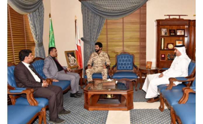            قائد الحرس الملكي يستقبل محافظ أرخبيل سقطرى اليمني          