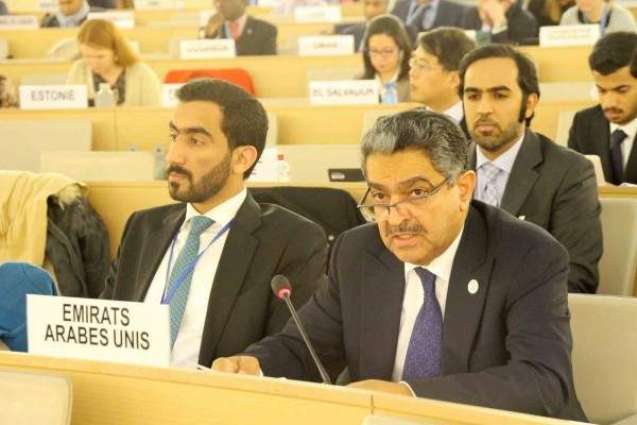 UAE delivers Arab Group speech before UN Human Rights Council