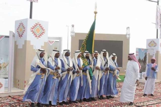 دارة الملك عبدالعزيز تشارك في سوق عكاظ 12 بالعرضة السعودية