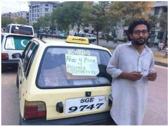 Taxi driver in capital providing free rides to patients and poor