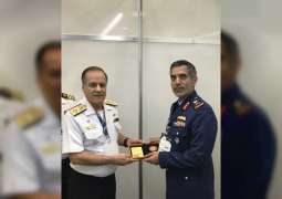 وفد وزارة الدفاع يزور "معرض ريو الدولي" في البرازيل