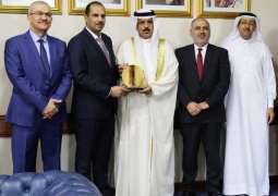 جامعة عجمان تبحث التعاون مع جهات تعليمية في البحرين