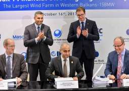 UAE Ambassador to Serbia tours Cibuk 1 Wind Farm, Serbia