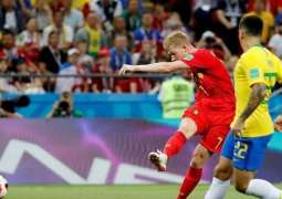 كأس العالم 2018: بلجيكا تفوز على البرازيل .. لتواجه فرنسا بنصف النهائي