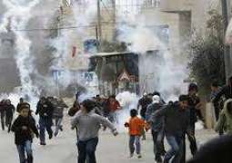 شهيد و156 جريحا فلسطينيا خلال مواجهات مع الاحتلال الإسرائيلي