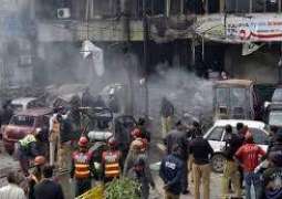 ارتفاع حصيلة ضحايا التفجير على التجمع السياسي في باكستان إلى 100 قتيل