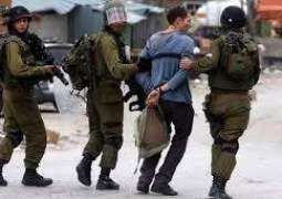 الاحتلال الإسرائيلي يعتقل 18 فلسطينيا بالضفة 