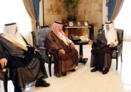 الأمير خالد الفيصل يستقبل عدداً من أعضاء مجلس إدارة الهيئة الملكية لمكة المكرمة والمشاعر المقدسة