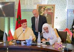 رابطة العالم الإسلامي توقع اتفاقية في العديد من المجالات مع رابطة علماء المغرب