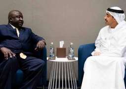 Abdullah bin Zayed receives Ugandan Minister of State for Foreign Affairs