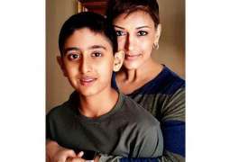 Sonali Bendre's 12-year-old son becomes her strength as she battles cancer